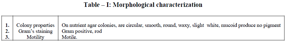 european-journal-of-experimental-biology-Morphological-characterization